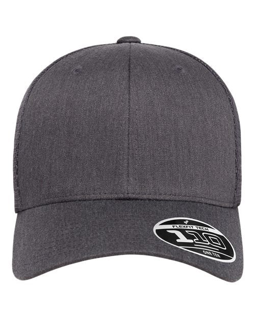 Flexfit 110® Mesh-Back Cap - Dark Heather Grey Front