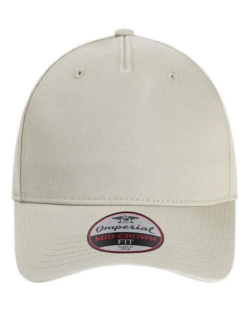 Imperial The Gambit Cap - Stone Khaki Front