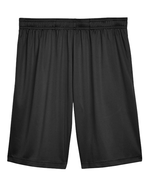 Team 365 Men's Zone Performance Shorts - Black Front