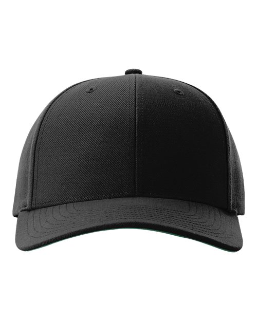 Richardson Surge Snapback Cap - Black Front