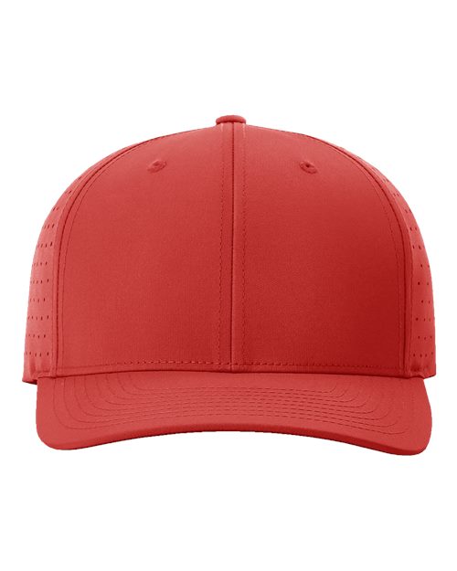 Richardson Laser Perf R-Flex Cap - Red Front