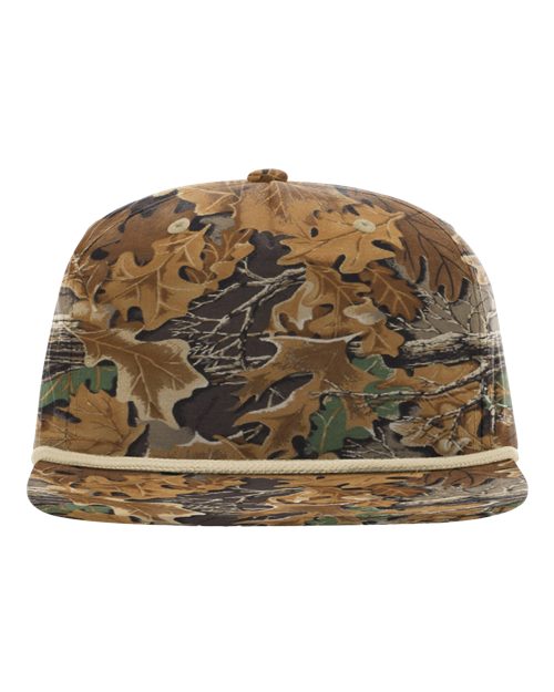 Richardson Printed Umpqua Gramps Cap - Realtree Advantage/ Khaki Front