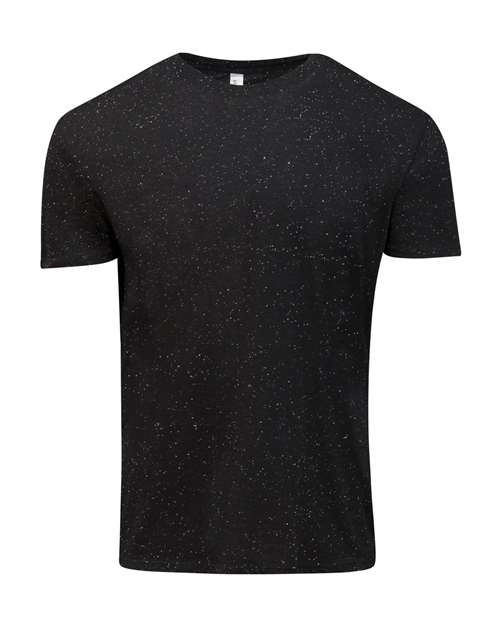 Threadfast Apparel Men's Triblend Fleck T-Shirt - Black Fleck Front