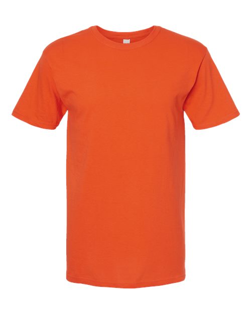 M&O Men's Gold Soft Touch T-Shirt - Burnt Orange Front