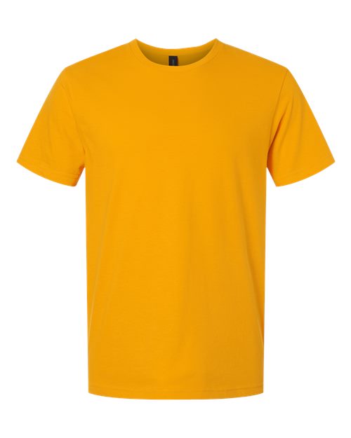 Gildan Unisex Light Cotton T-Shirt - Gold Front