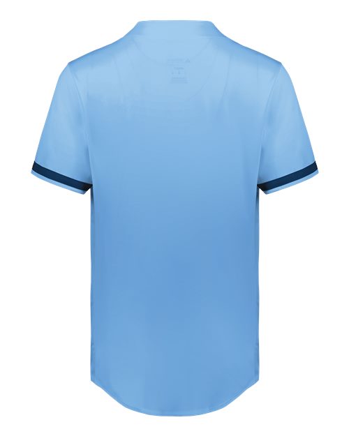Augusta Sportswear Unisex Full Button Baseball Jersey - Back