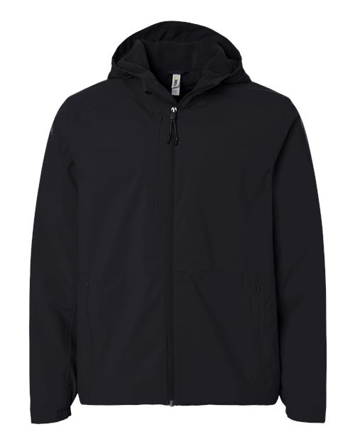 CORE365 Men's Barrier All Season Jacket - Black Front