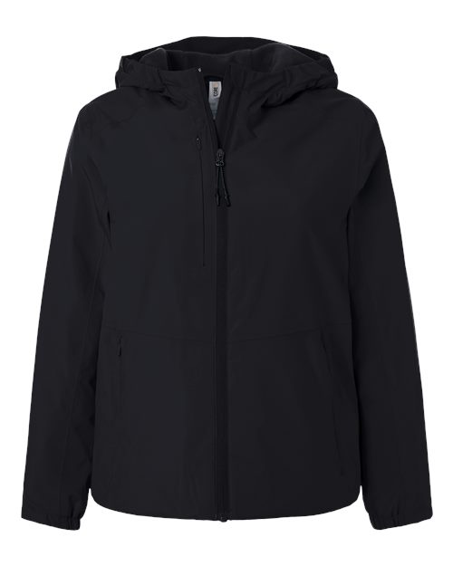 CORE365 Women's Barrier All Season Jacket - Black Front