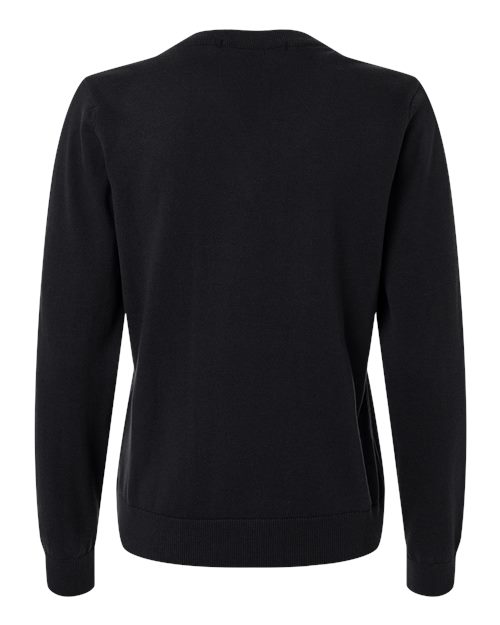 Devon & Jones Women's New Classics V-Neck Sweater - Back