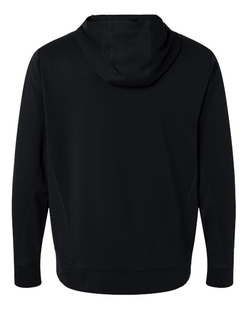 Team 365 Unisex Squad Hooded Tech Fleece Pullover - Back