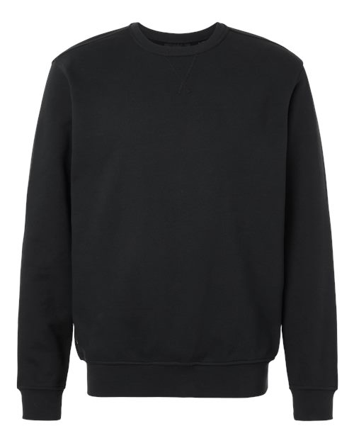DRI DUCK Men's Granite Crewneck Pullover - Black Front