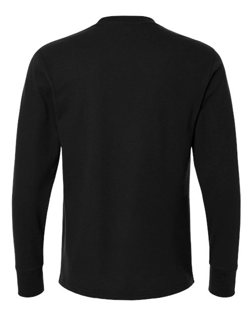 Next Level Unisex Ideal Thermal Long Sleeve Tee - Back