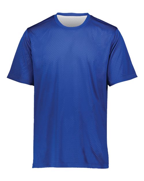 Augusta Sportswear Unisex Mesh Reversible Jersey - Royal/ White Front