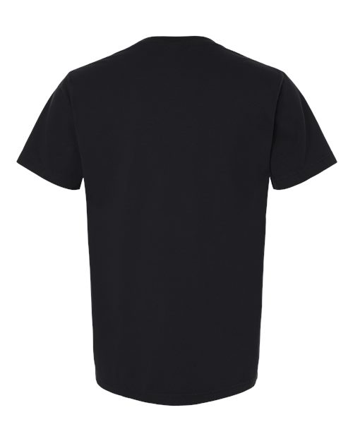 Unisex Heavyweight Garment-Dyed Tee - Black Back