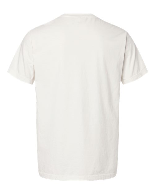 Unisex Heavyweight Garment-Dyed Tee - Vintage White Back
