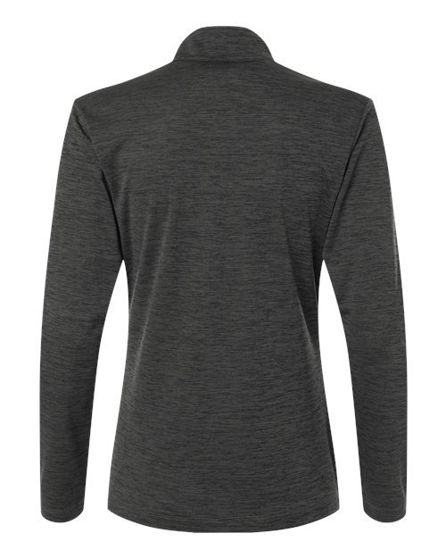 AllPro Women's Pro-Lock Performance Mélange Quarter-Zip Pullover - Back