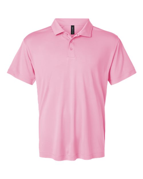 AllPro Men's Pro-Lock Performance Polo - Light Pink Front