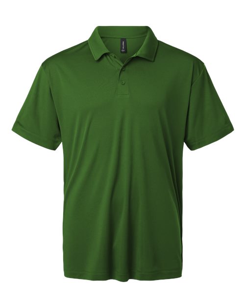 AllPro Men's Pro-Lock Performance Polo - Olive Green Front