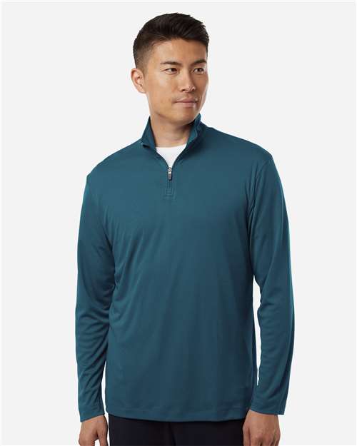 AllPro Men's Pro-Lock Performance Quarter-Zip Pullover - Model Front