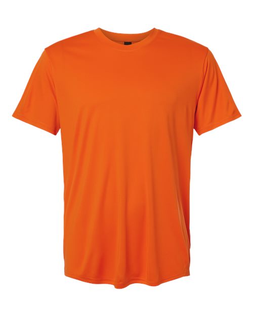 AllPro Men's Pro-Lock Performance T-Shirt - Deep Orange Front