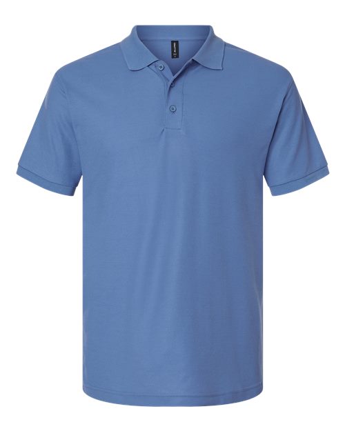 AllPro Men's Pique Polo - Heather Royal Front