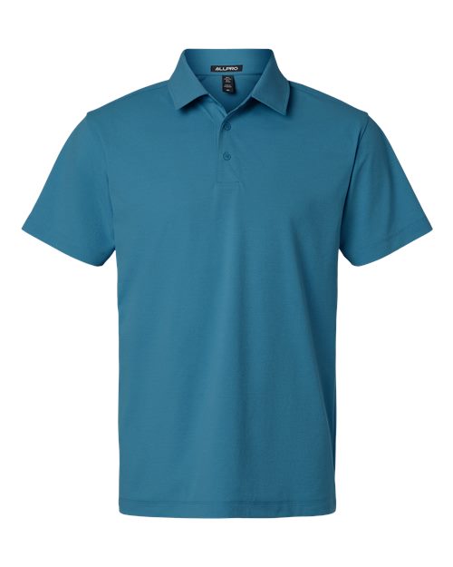 AllPro Men's Pro-Flex Sorona® Polo - Pacific Blue Front