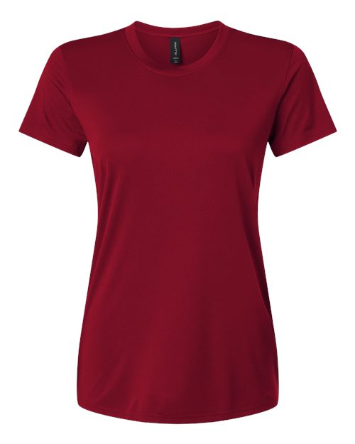 AllPro Women's Pro-Lock Performance T-Shirt - Cardinal Front