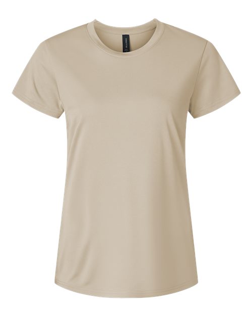 AllPro Women's Pro-Lock Performance T-Shirt - Sand Front