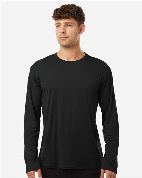 AllPro Unisex Tall Pro-Lock Performance Long Sleeve T-Shirt - Model Front