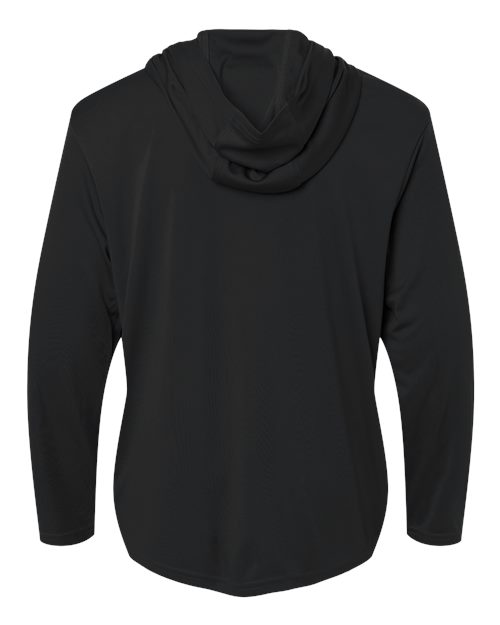 AllPro Youth Pro-Lock Performance Hooded Long Sleeve T-Shirt - Back