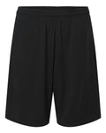 AllPro Men's Pro-Lock Performance 7" Shorts with Pockets - Black Front