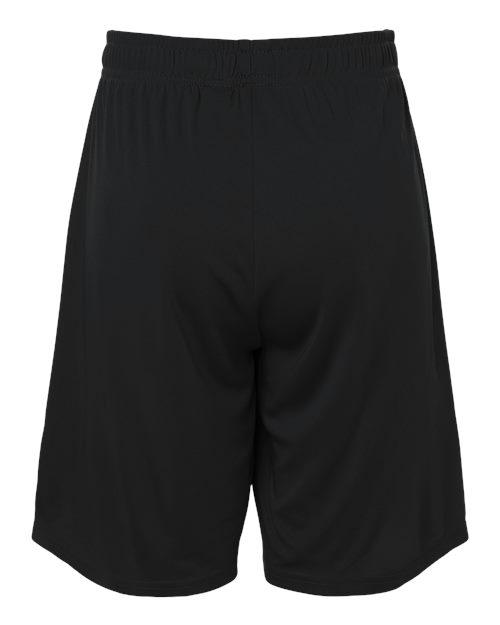 AllPro Youth Pro-Lock Performance 7" Shorts with Pockets - Back