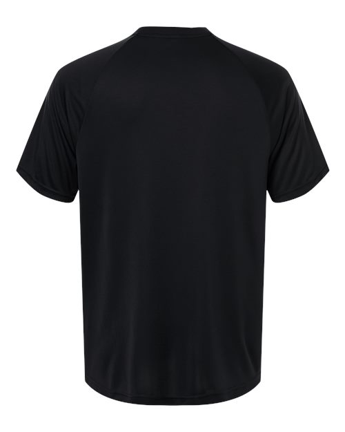 Team 365 Men's Zone Performance Henley - Back