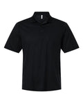 CORE365 Men's Nova Performance Pique Pocket Polo - Black Front