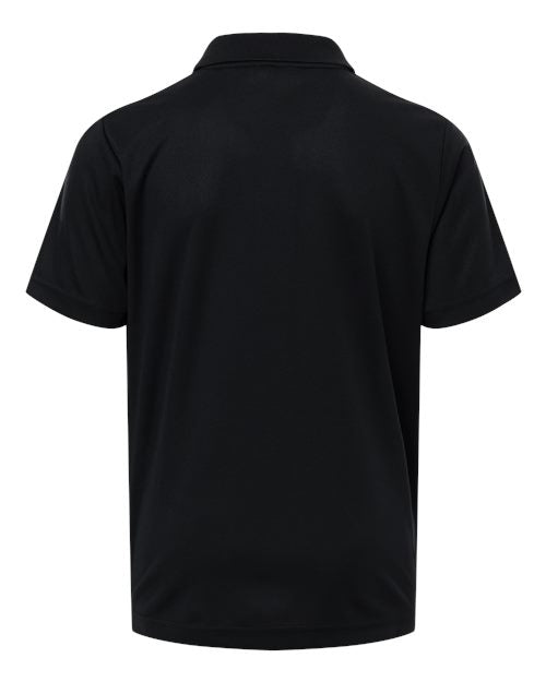 CORE365 Youth Nova Performance Pique Polo - Back
