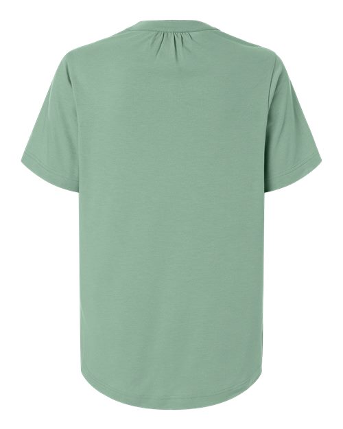 Devon & Jones Women's Seaton Pebble Textured Polo - Back