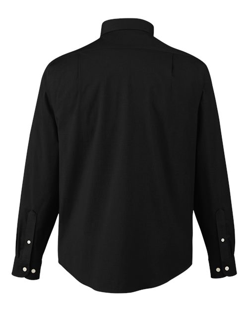 Devon & Jones Men's CrownLux Performance® Spencer Poplin Dress Shirt - Back