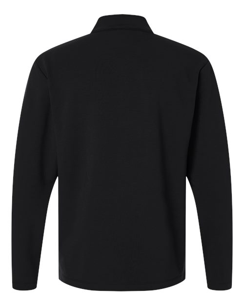 AllPro Men's Stretch Quarter-Zip Fleece Pullover - Back