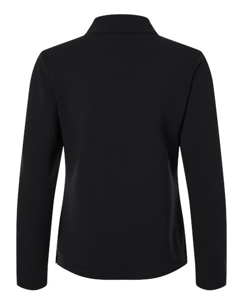 AllPro Women's Stretch Quarter-Zip Fleece Pullover - Back