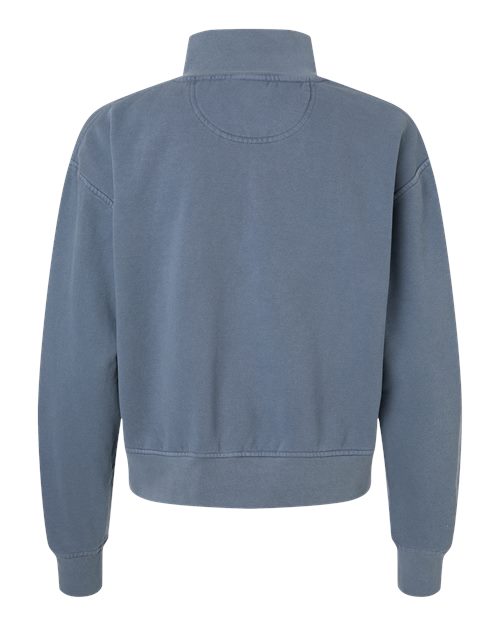 Comfort Colors Women's Garment-Dyed Full-Zip Jacket - Back