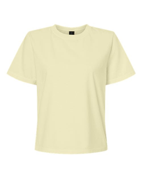 BELLA + CANVAS Women's Garment-Dyed Tee - Buttermilk Front