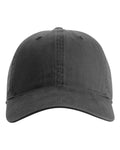 Sunwashed Cap - Black Front