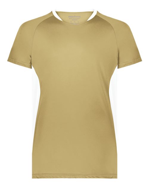 Augusta Sportswear Unisex Octane Soccer Jersey - Vegas Gold/ White Front
