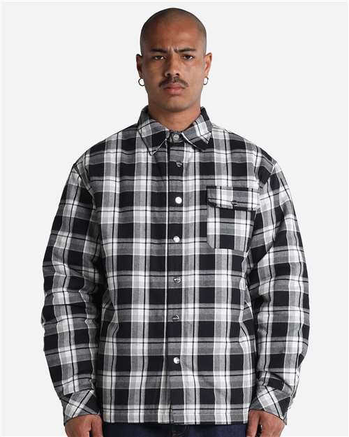Shaka Wear Unisex Plaid Jacket 2.0 - Model Front
