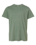 LAT Youth Vintage Wash Tee - Washed Basil Front