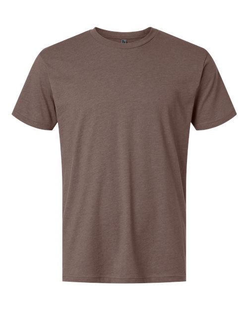 Next Level Unisex CVC Tee - Heather Shiitake Front