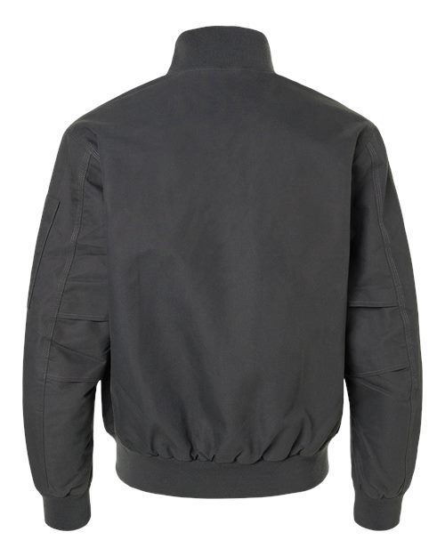 DRI DUCK Men's Rogue Dura-Duck Dry Canvas Bomber Jacket - Back