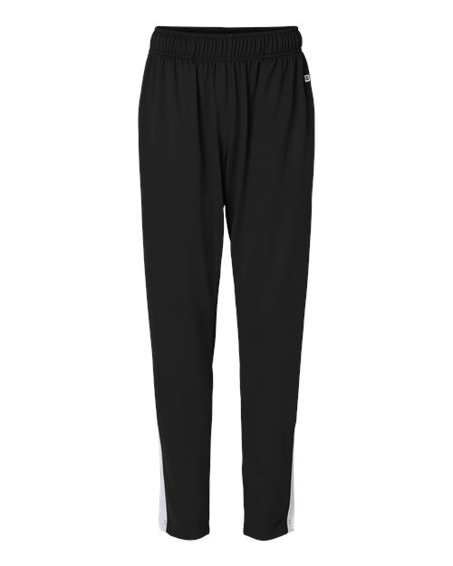 Badger Women's On The Rise Outercore Warm-Up Pants - Black/ White Front