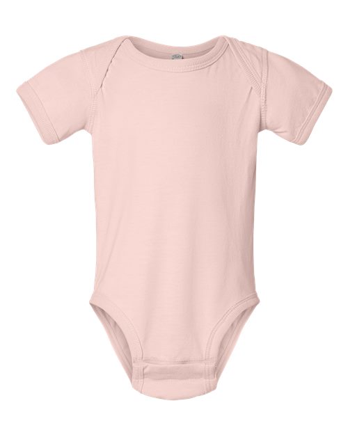 Rabbit Skins Infant Bamboo Bodysuit - Blush Front