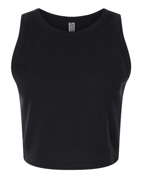 Next Level Women's Ideal Thermal Tank - Black Front